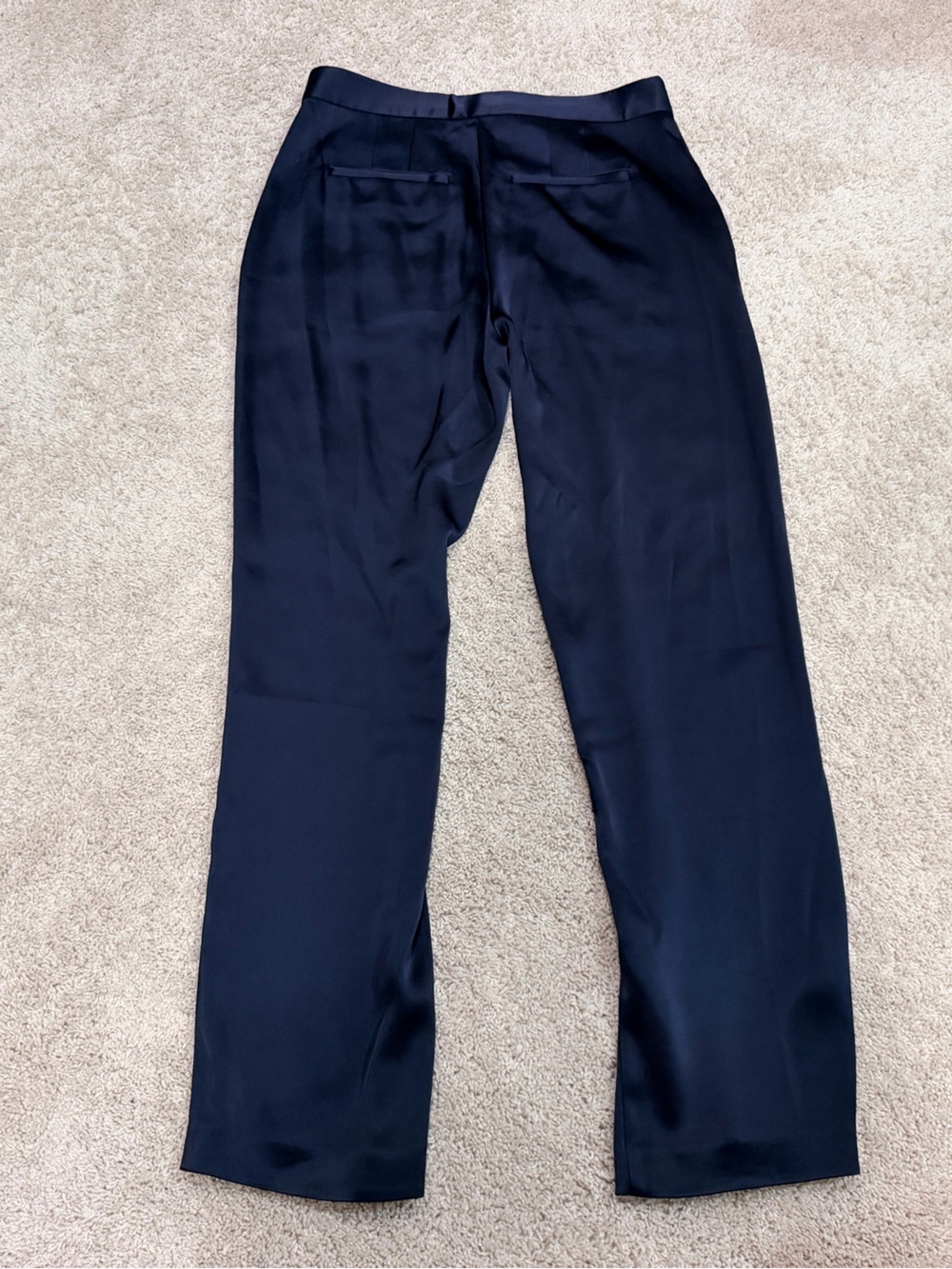 Aritzia Babaton Satin straight leg pants- Size 8